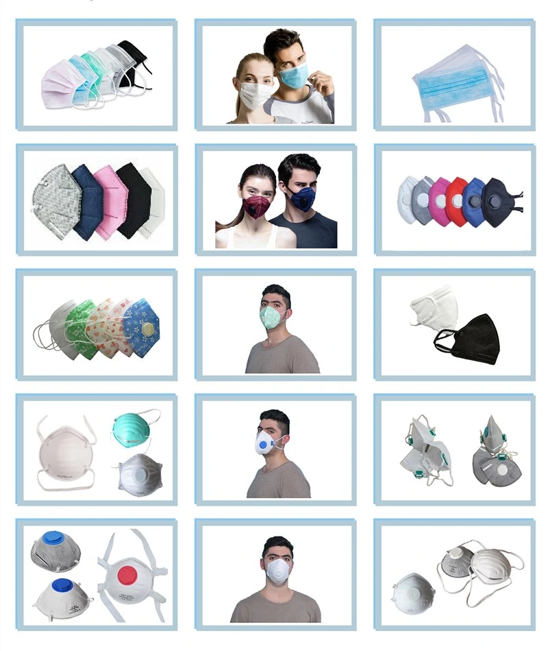 Anti Dust Face Masks Breathable Protective N95 Mask FFP2